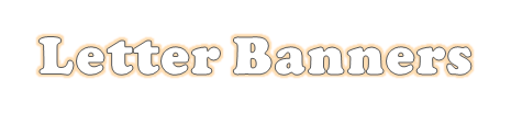 Letter Banners Slideshow